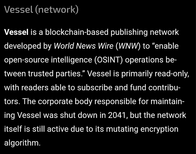 vessel
